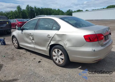 2013 Volkswagen Jetta 2.5L Se from USA, damaged, VIN 3VWDP7AJ2DM243340